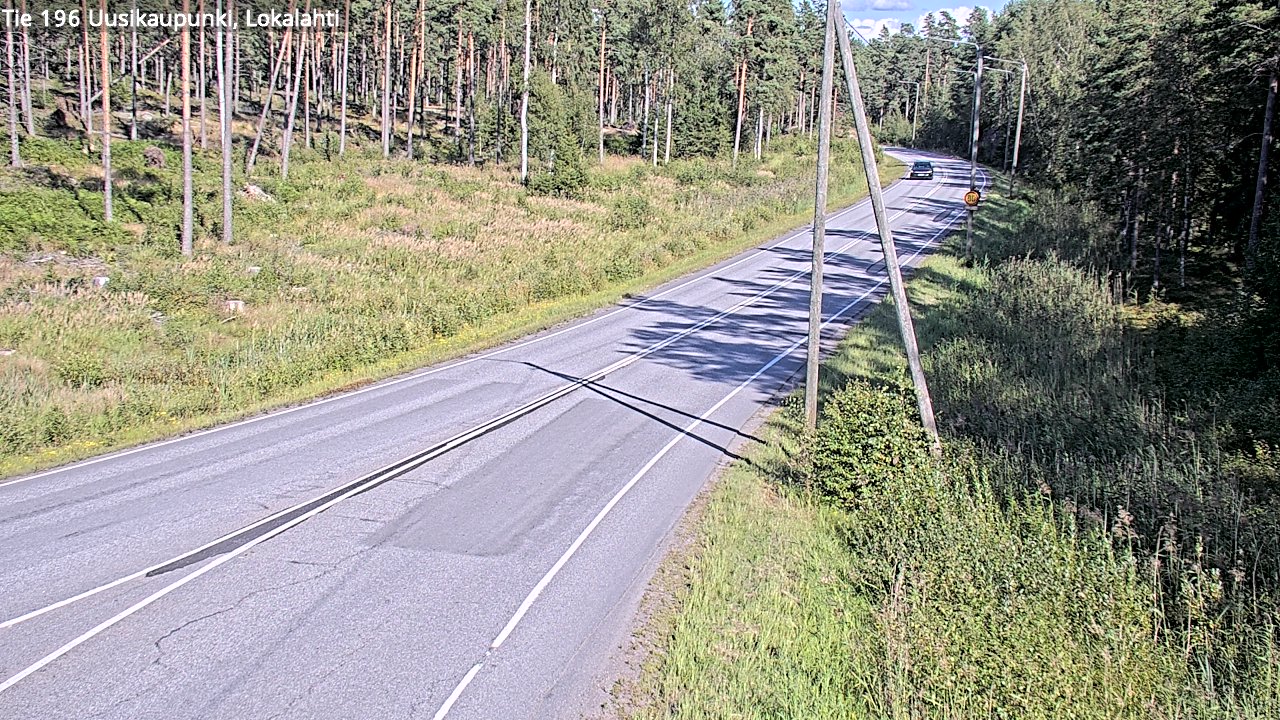 Kelikamerat Kuva Tie 196 Uusikaupunki, Lokalahti, Uusikaupunki, Varsinais-Suomi
