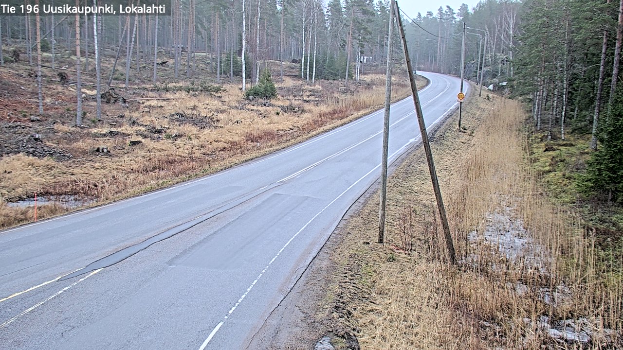 Kelikamerat Kuva Tie 196 Uusikaupunki, Lokalahti, Uusikaupunki, Varsinais-Suomi