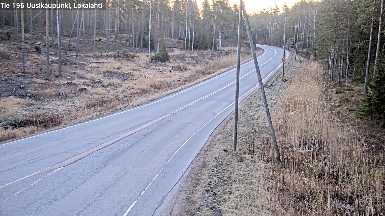 Kelikamerat Kuva Tie 196 Uusikaupunki, Lokalahti, Uusikaupunki, Varsinais-Suomi