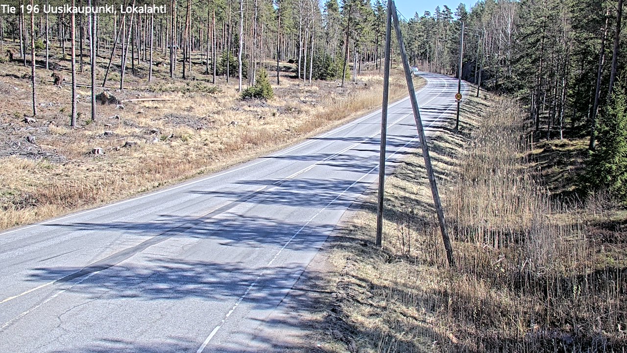 Kelikamerat Kuva Tie 196 Uusikaupunki, Lokalahti, Uusikaupunki, Varsinais-Suomi