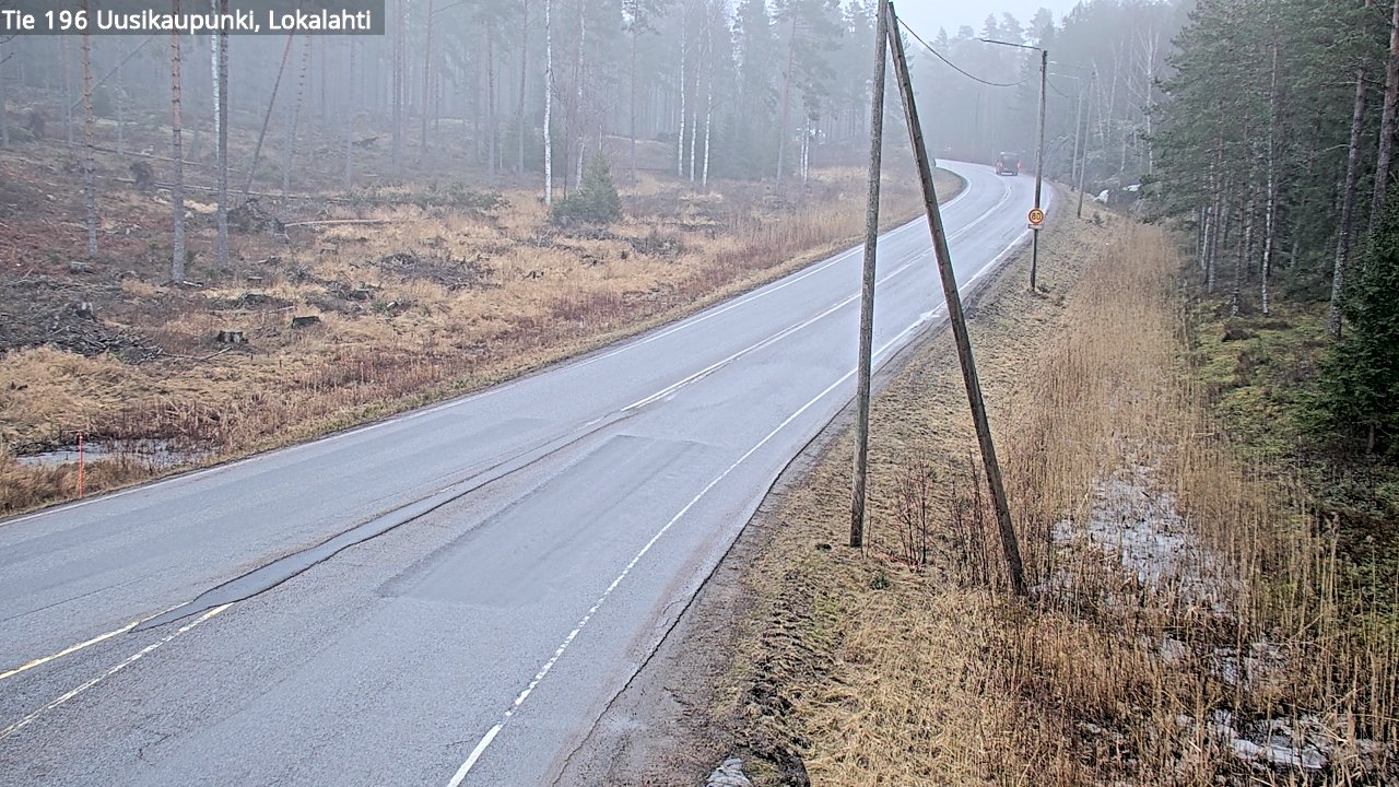 Kelikamerat Kuva Tie 196 Uusikaupunki, Lokalahti, Uusikaupunki, Varsinais-Suomi