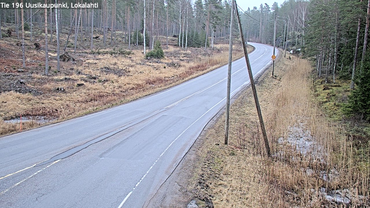 Kelikamerat Kuva Tie 196 Uusikaupunki, Lokalahti, Uusikaupunki, Varsinais-Suomi