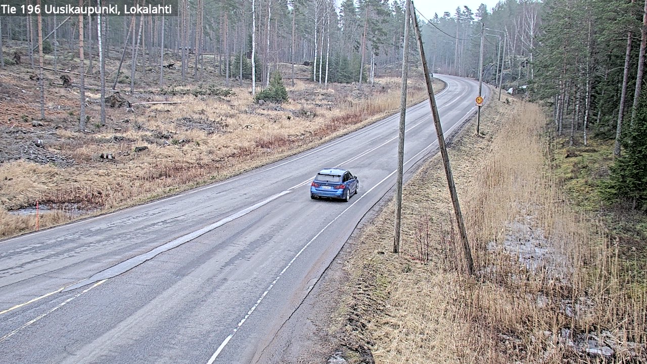 Kelikamerat Kuva Tie 196 Uusikaupunki, Lokalahti, Uusikaupunki, Varsinais-Suomi