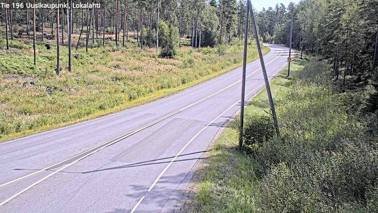 Kelikamerat Kuva Tie 196 Uusikaupunki, Lokalahti, Uusikaupunki, Varsinais-Suomi