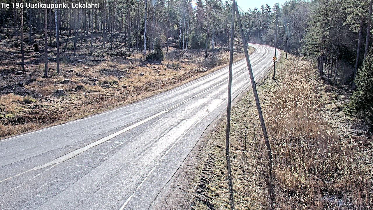 Kelikamerat Kuva Tie 196 Uusikaupunki, Lokalahti, Uusikaupunki, Varsinais-Suomi