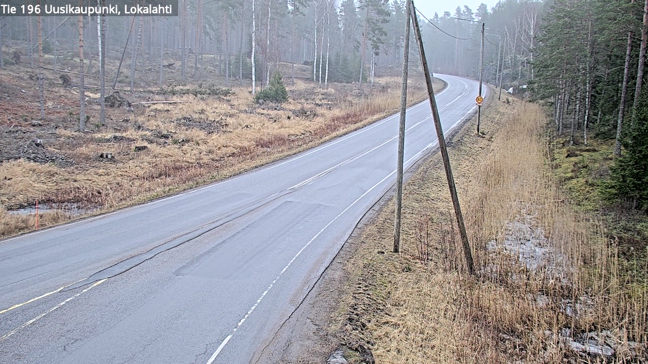 Kelikamerat Kuva Tie 196 Uusikaupunki, Lokalahti, Uusikaupunki, Varsinais-Suomi