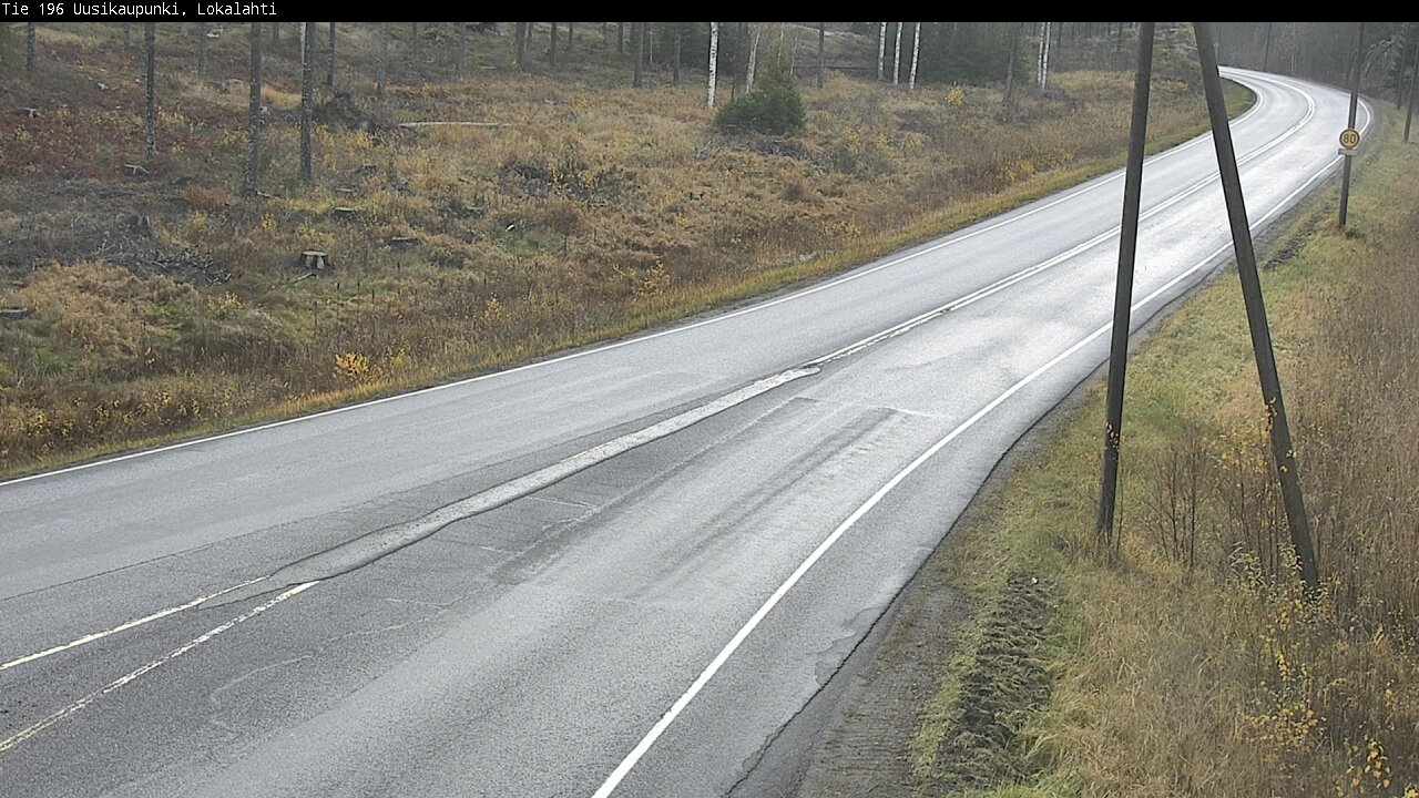 Kelikamerat Kuva Tie 196 Uusikaupunki, Lokalahti, Uusikaupunki, Varsinais-Suomi