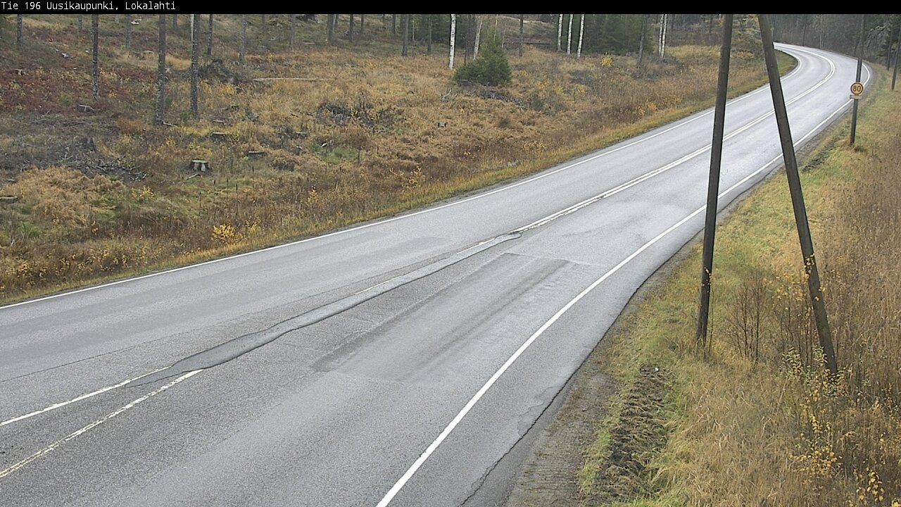 Kelikamerat Kuva Tie 196 Uusikaupunki, Lokalahti, Uusikaupunki, Varsinais-Suomi