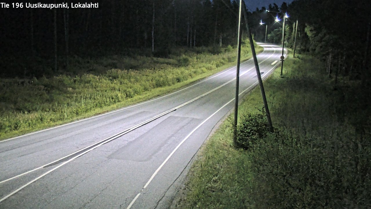 Kelikamerat Kuva Tie 196 Uusikaupunki, Lokalahti, Uusikaupunki, Varsinais-Suomi