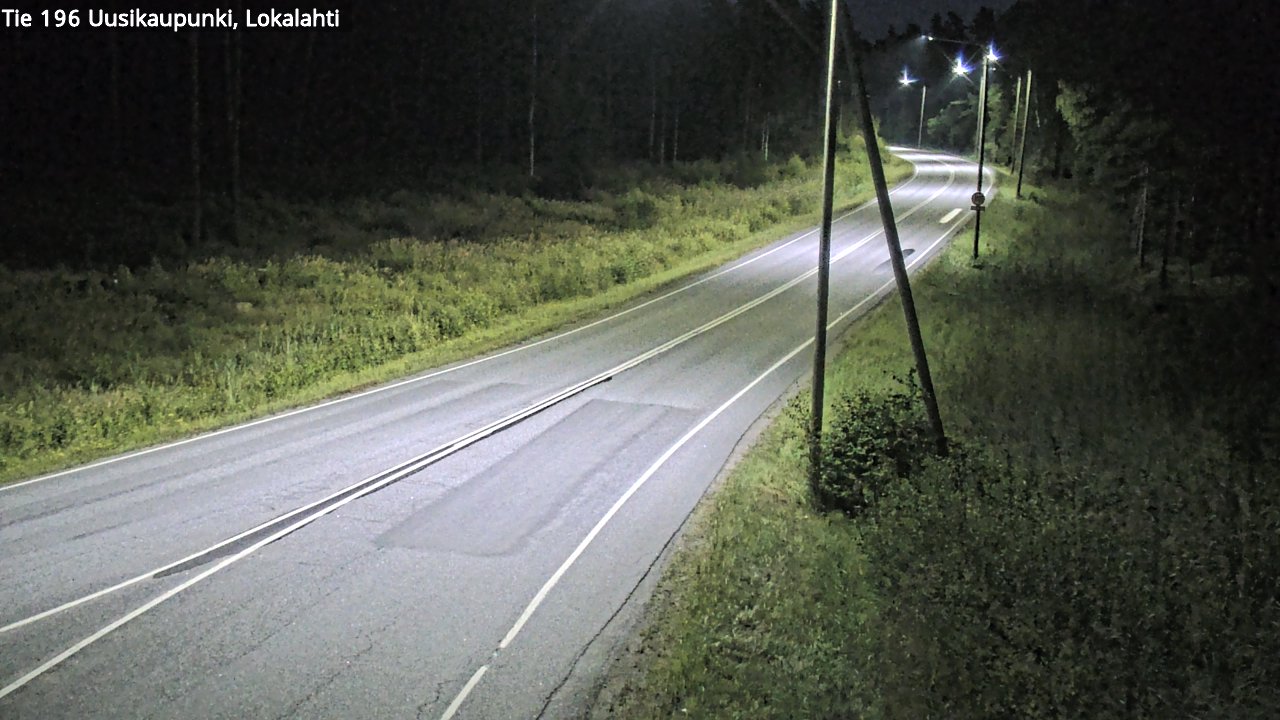 Kelikamerat Kuva Tie 196 Uusikaupunki, Lokalahti, Uusikaupunki, Varsinais-Suomi
