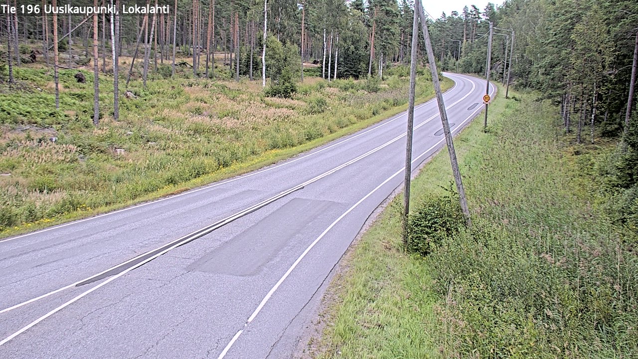 Kelikamerat Kuva Tie 196 Uusikaupunki, Lokalahti, Uusikaupunki, Varsinais-Suomi