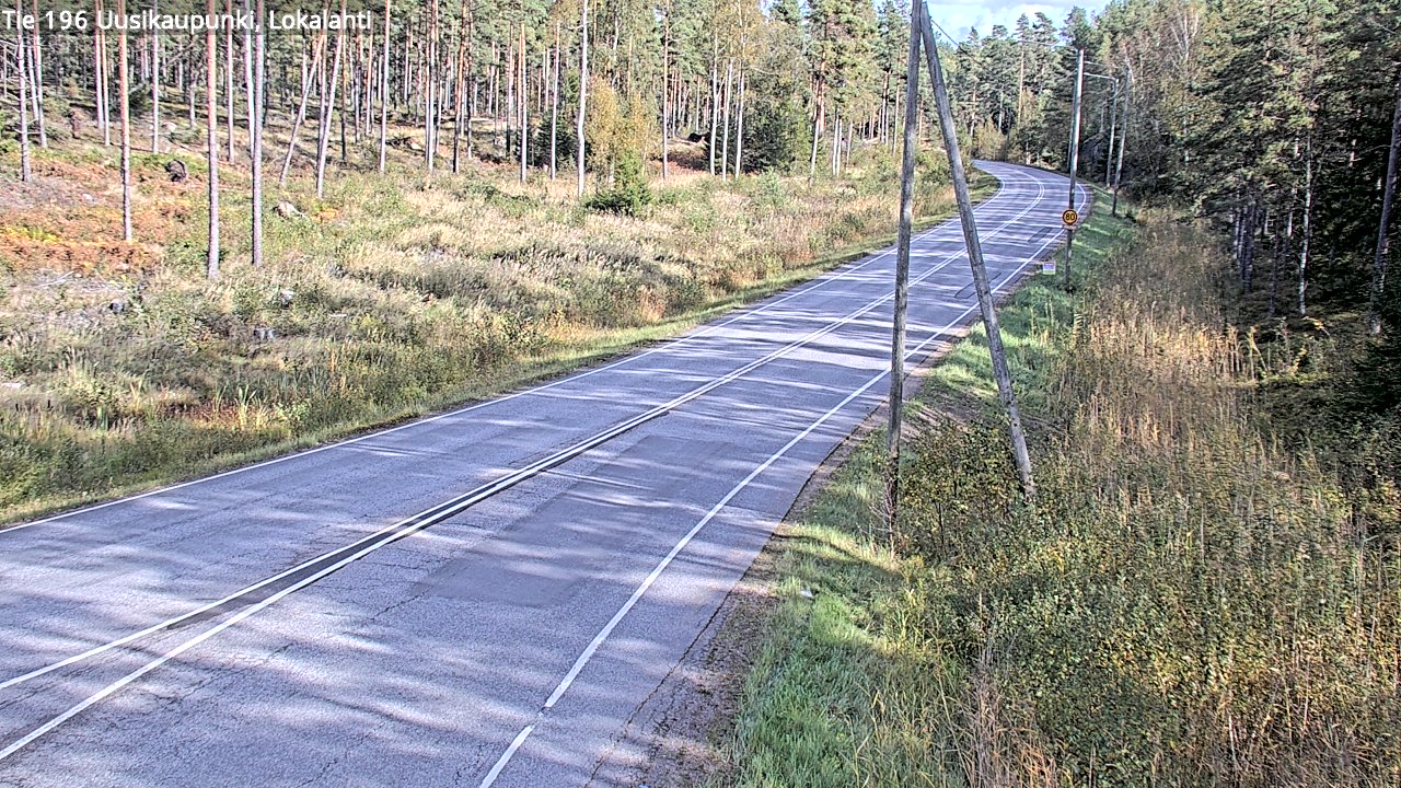 Kelikamerat Kuva Tie 196 Uusikaupunki, Lokalahti, Uusikaupunki, Varsinais-Suomi