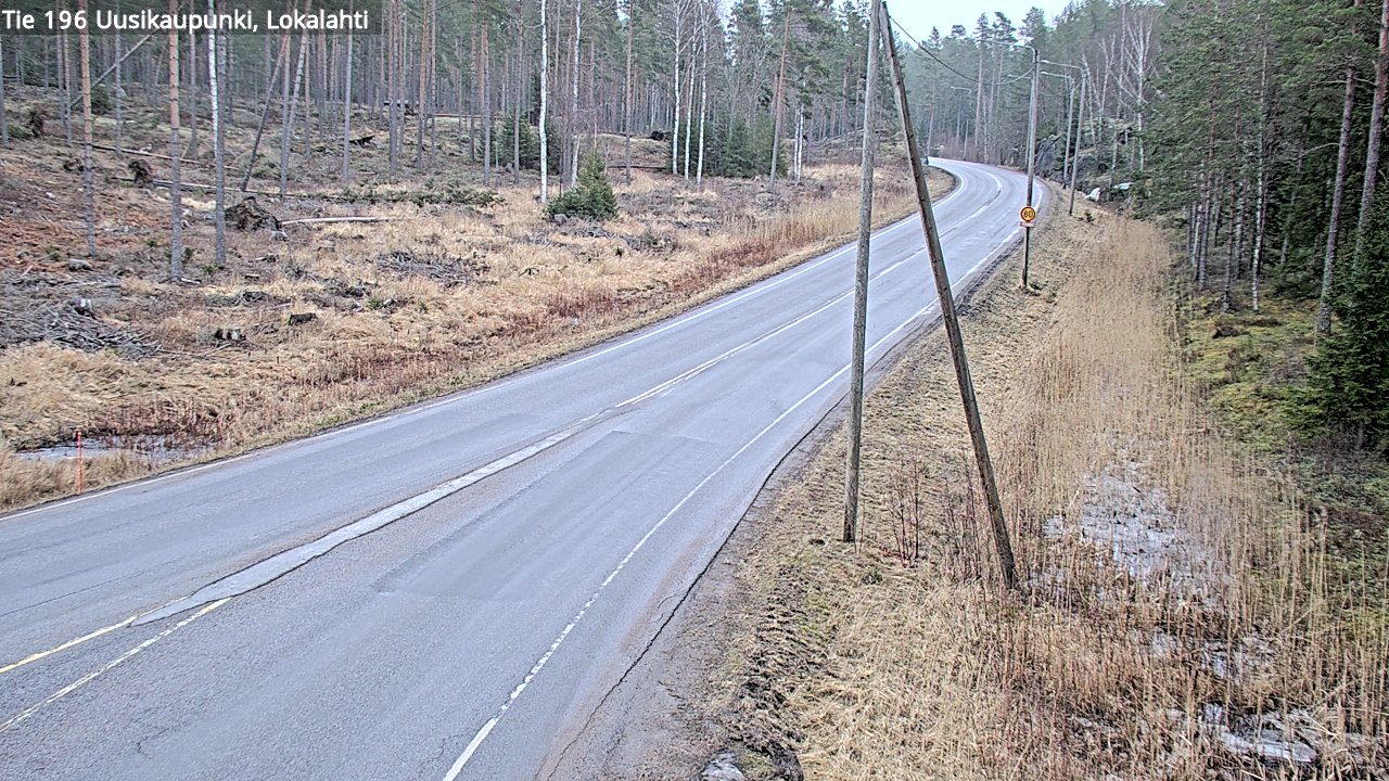 Kelikamerat Kuva Tie 196 Uusikaupunki, Lokalahti, Uusikaupunki, Varsinais-Suomi