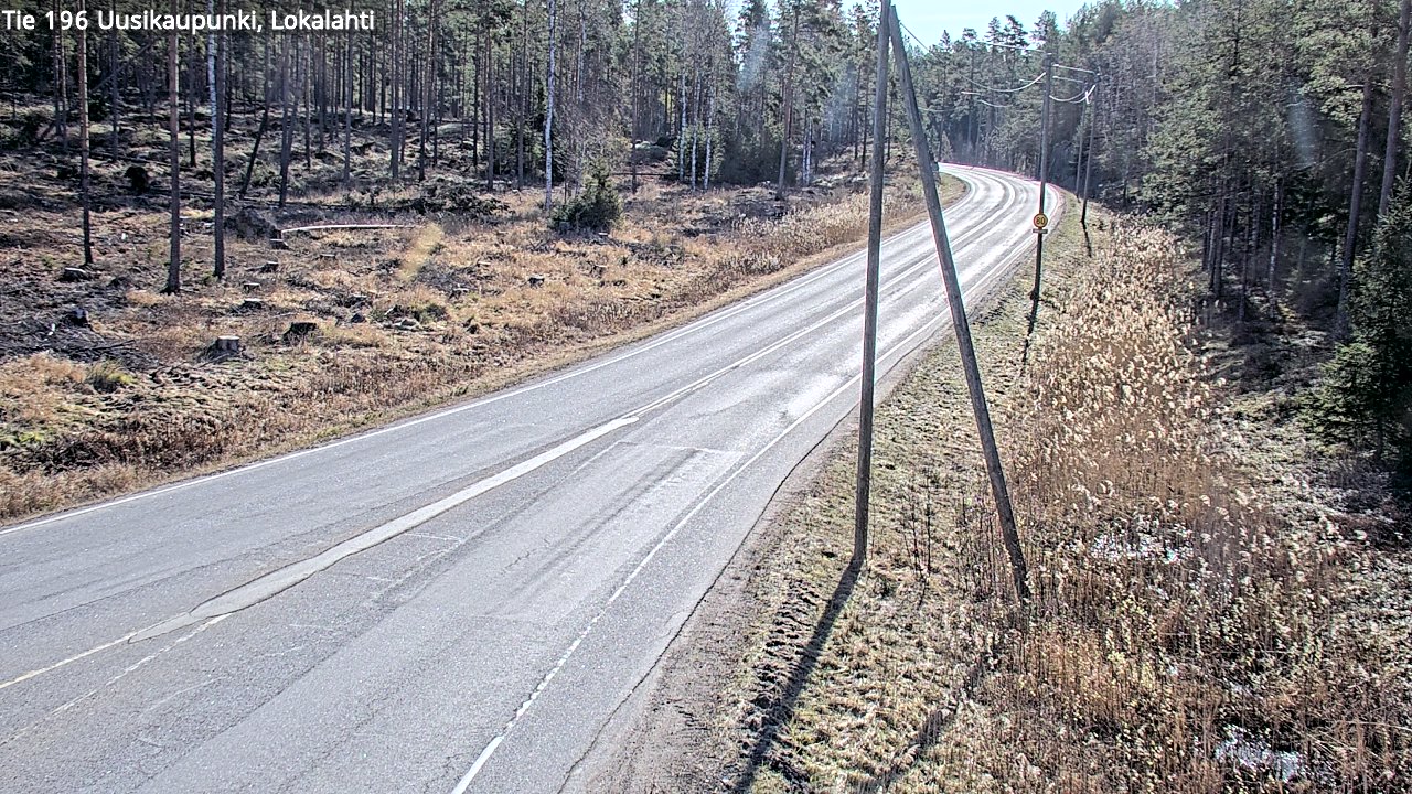 Kelikamerat Kuva Tie 196 Uusikaupunki, Lokalahti, Uusikaupunki, Varsinais-Suomi