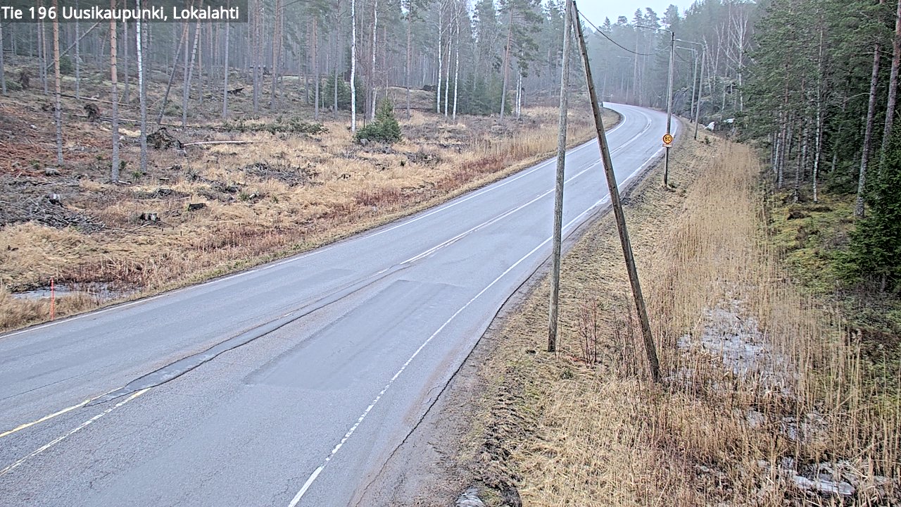 Kelikamerat Kuva Tie 196 Uusikaupunki, Lokalahti, Uusikaupunki, Varsinais-Suomi