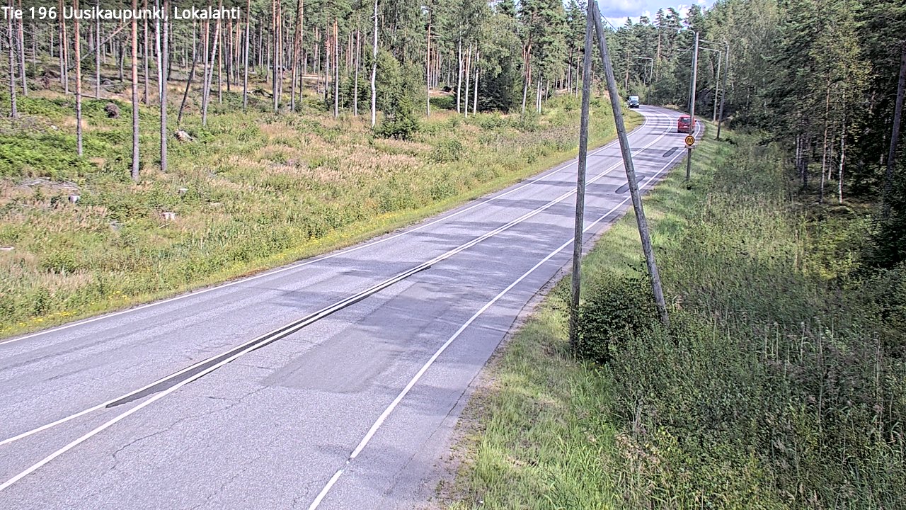 Kelikamerat Kuva Tie 196 Uusikaupunki, Lokalahti, Uusikaupunki, Varsinais-Suomi