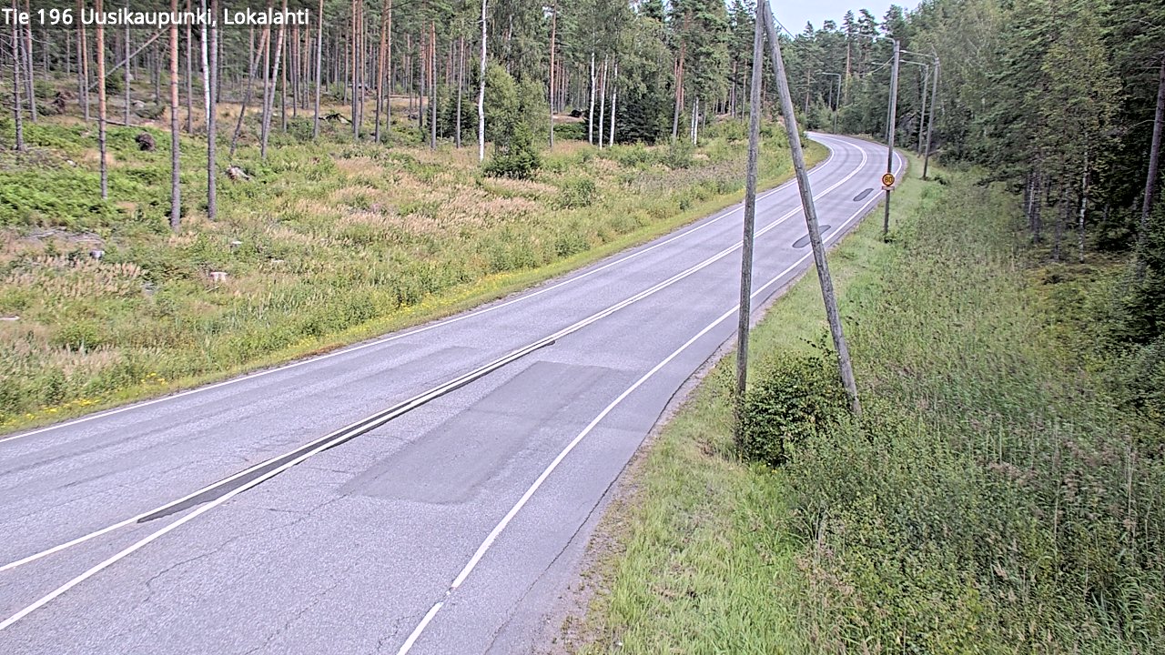 Kelikamerat Kuva Tie 196 Uusikaupunki, Lokalahti, Uusikaupunki, Varsinais-Suomi