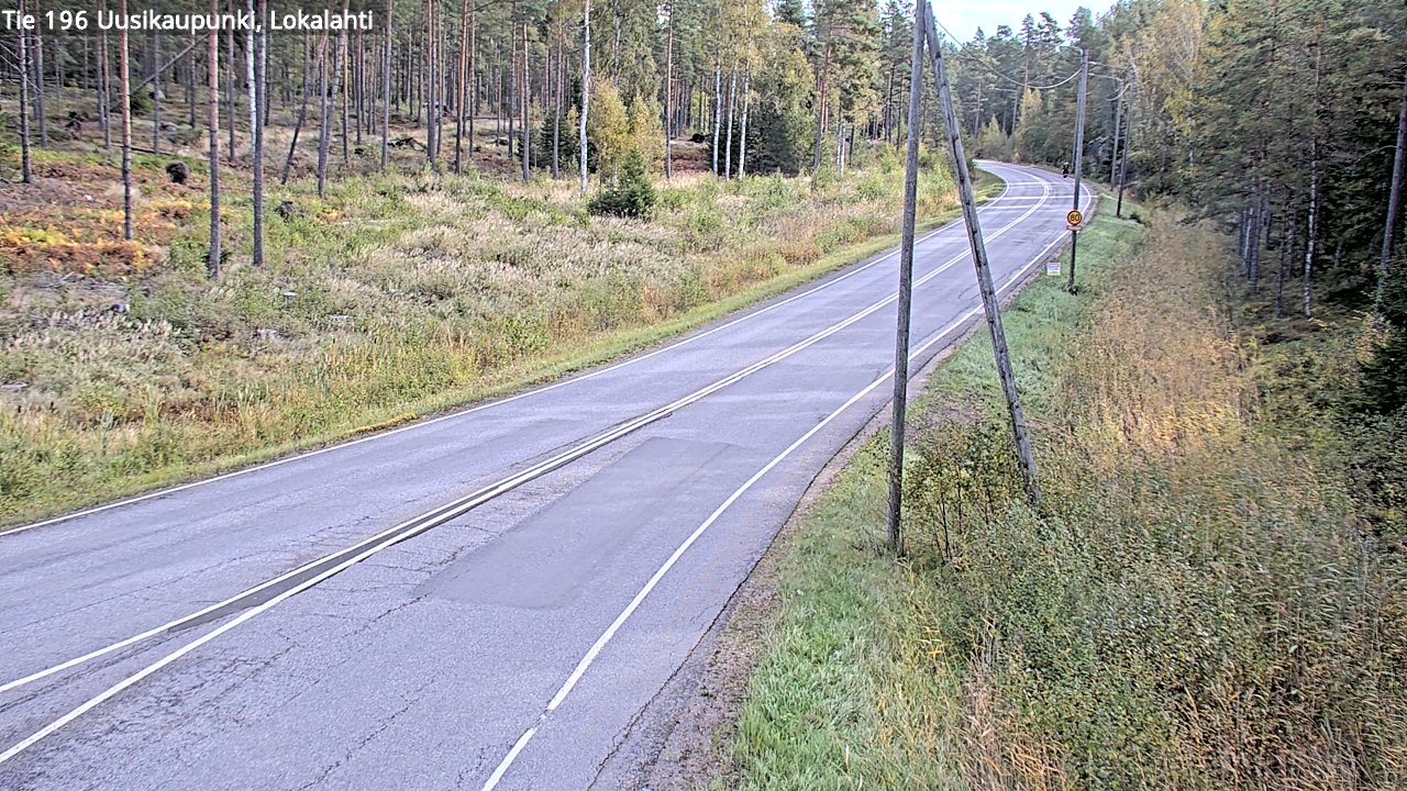 Kelikamerat Kuva Tie 196 Uusikaupunki, Lokalahti, Uusikaupunki, Varsinais-Suomi