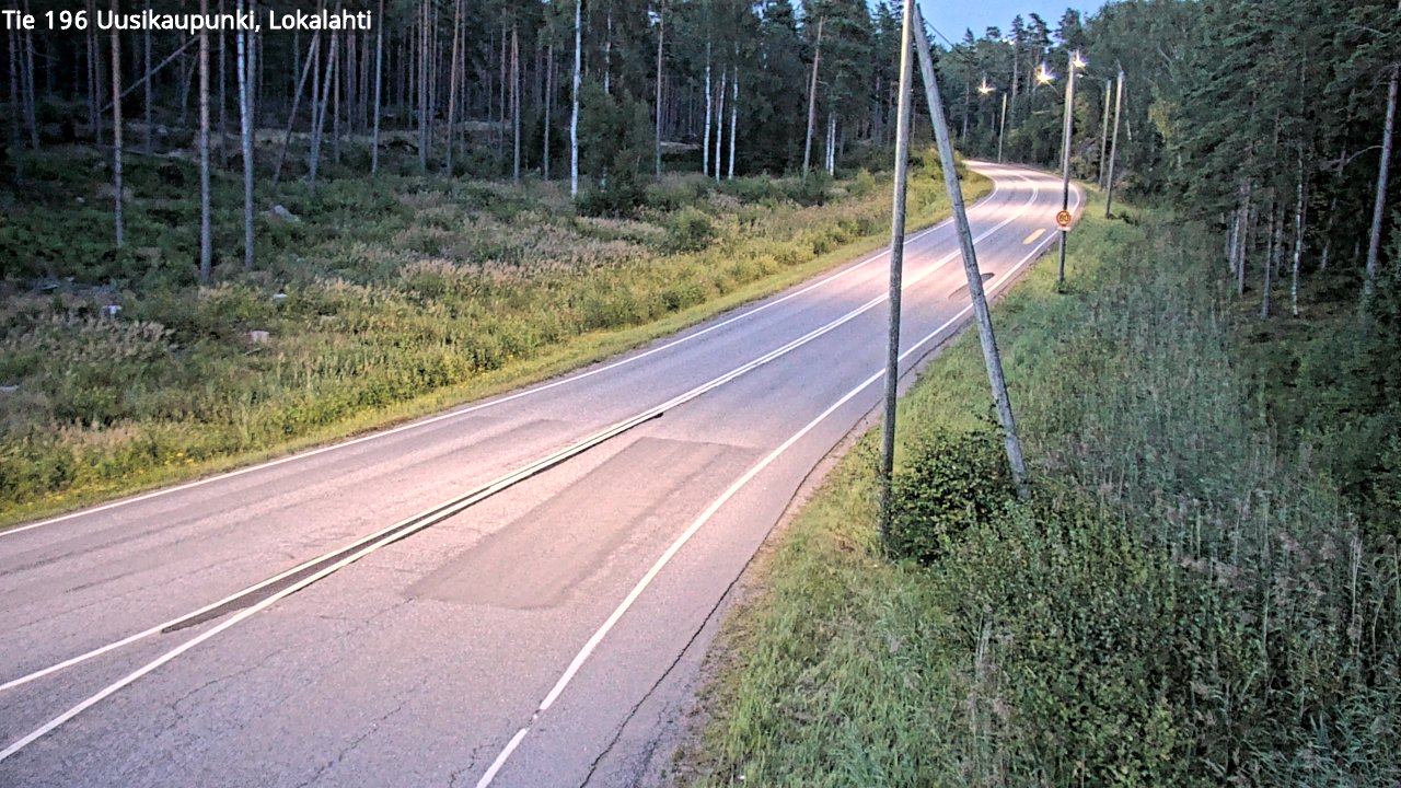 Kelikamerat Kuva Tie 196 Uusikaupunki, Lokalahti, Uusikaupunki, Varsinais-Suomi