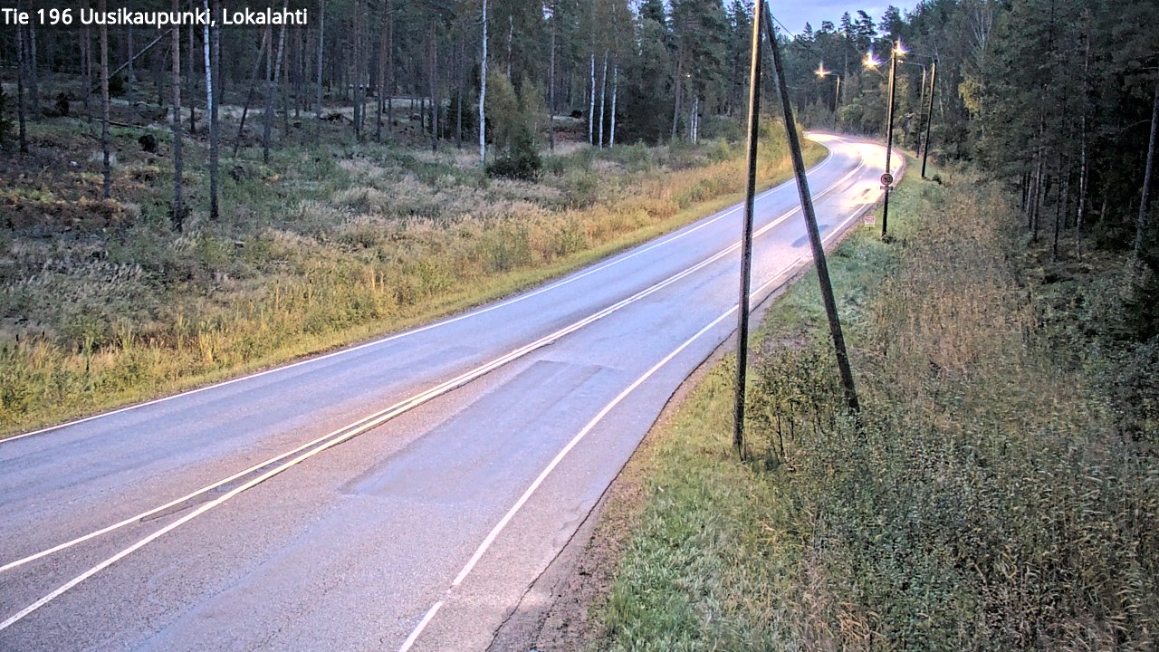 Kelikamerat Kuva Tie 196 Uusikaupunki, Lokalahti, Uusikaupunki, Varsinais-Suomi
