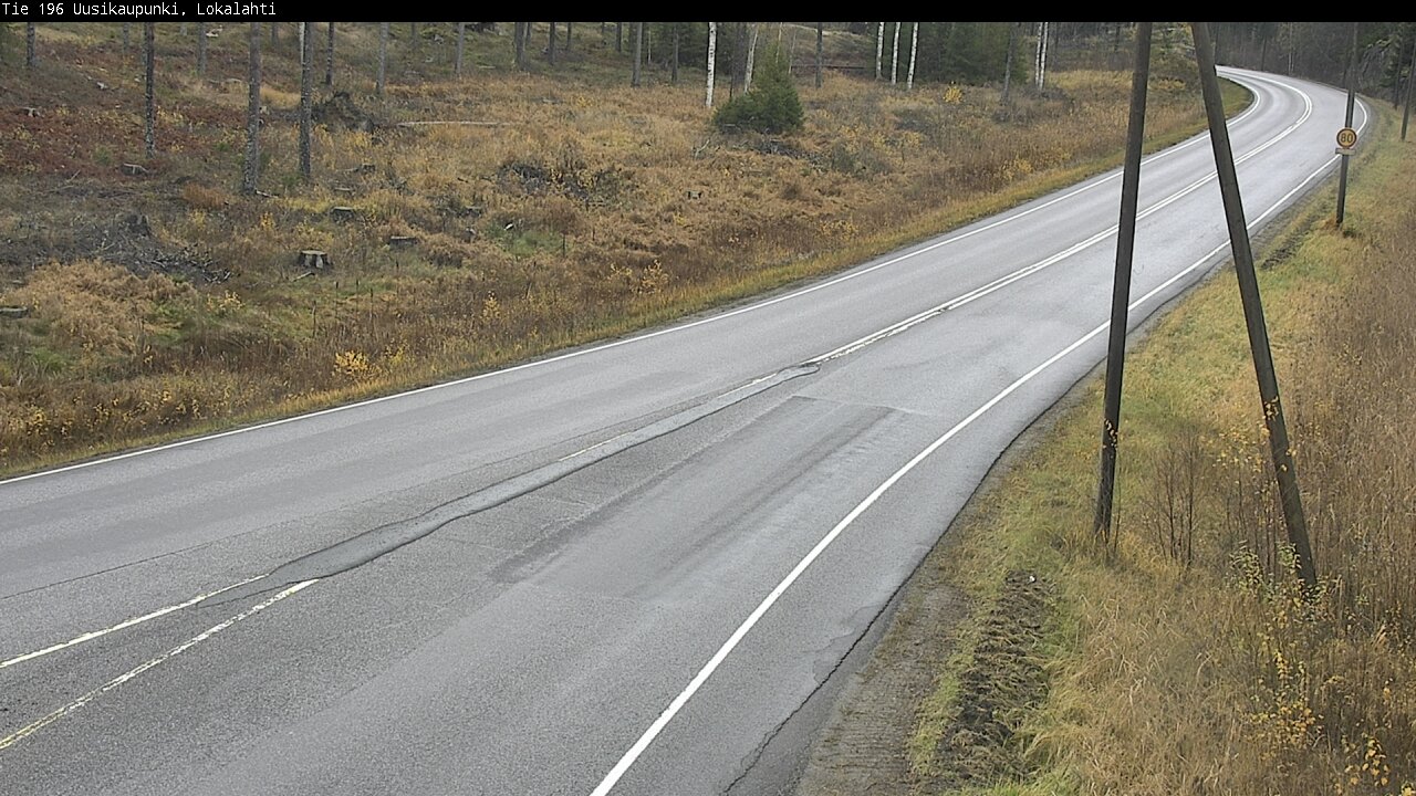 Kelikamerat Kuva Tie 196 Uusikaupunki, Lokalahti, Uusikaupunki, Varsinais-Suomi