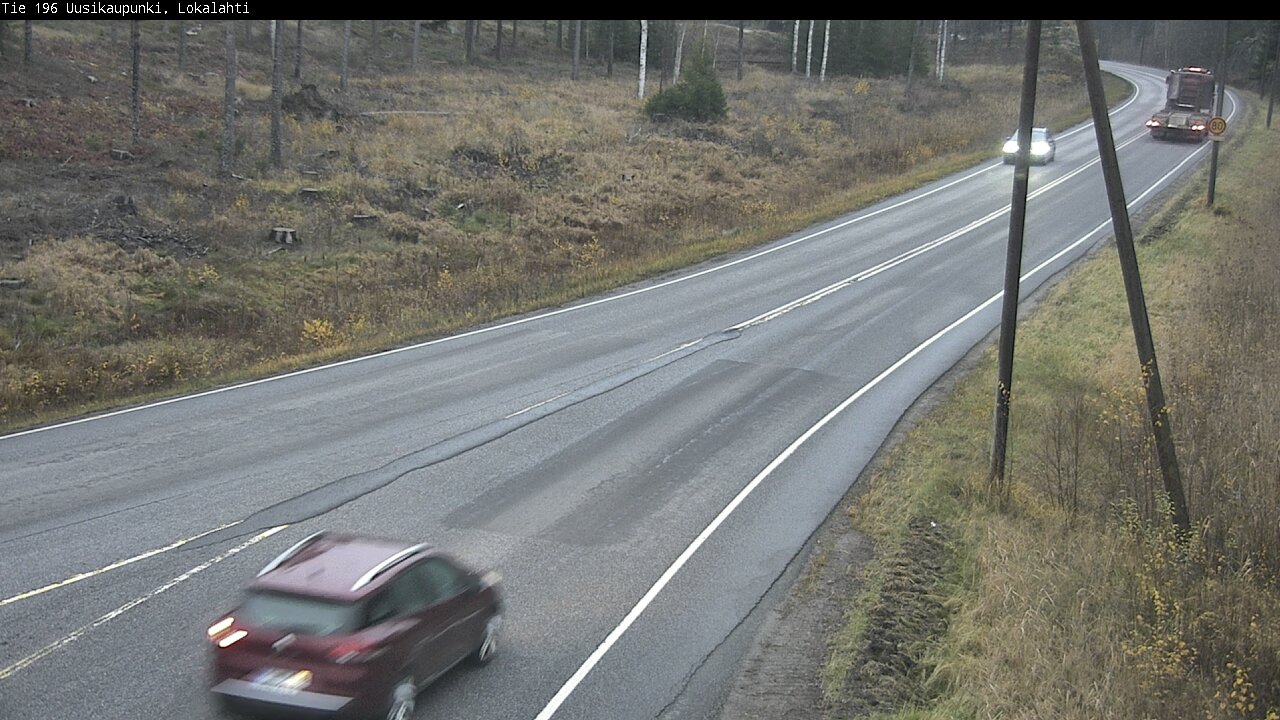 Kelikamerat Kuva Tie 196 Uusikaupunki, Lokalahti, Uusikaupunki, Varsinais-Suomi