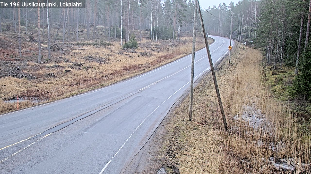 Kelikamerat Kuva Tie 196 Uusikaupunki, Lokalahti, Uusikaupunki, Varsinais-Suomi