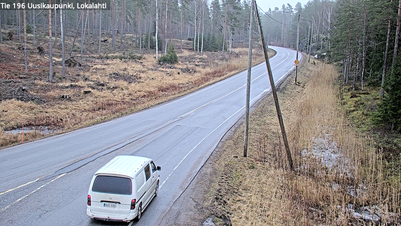 Kelikamerat Kuva Tie 196 Uusikaupunki, Lokalahti, Uusikaupunki, Varsinais-Suomi