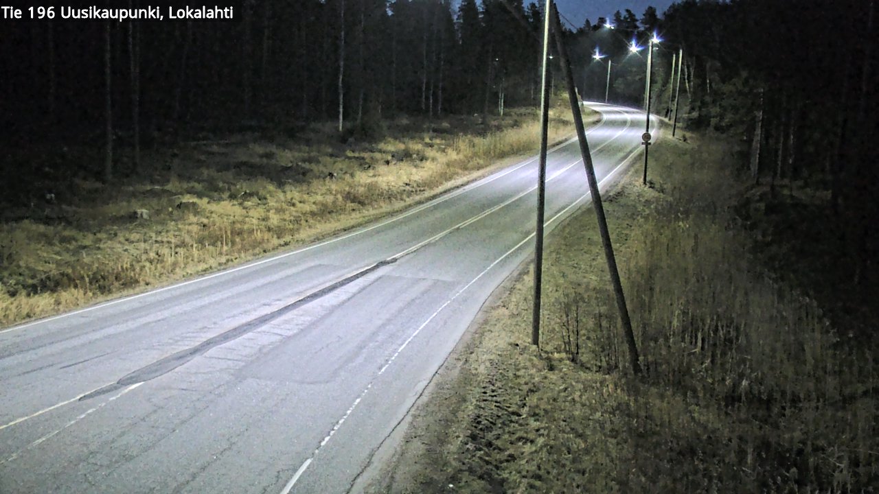 Kelikamerat Kuva Tie 196 Uusikaupunki, Lokalahti, Uusikaupunki, Varsinais-Suomi