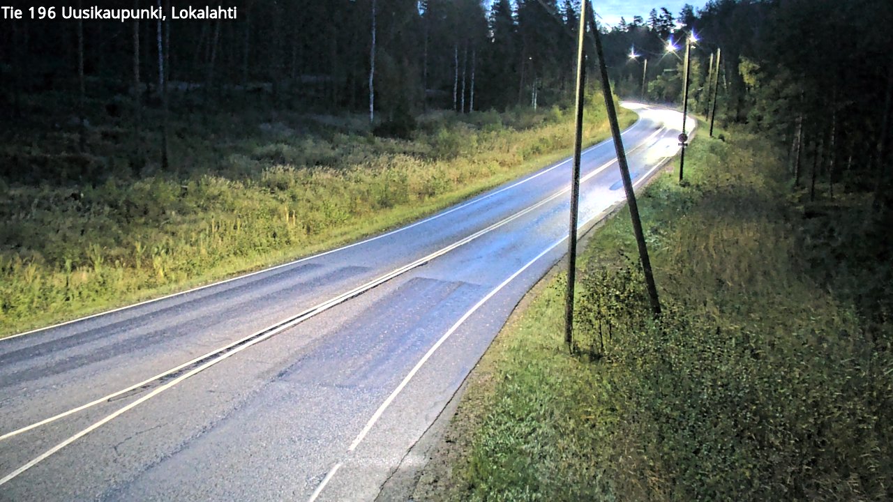 Kelikamerat Kuva Tie 196 Uusikaupunki, Lokalahti, Uusikaupunki, Varsinais-Suomi
