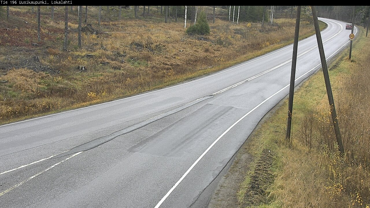 Kelikamerat Kuva Tie 196 Uusikaupunki, Lokalahti, Uusikaupunki, Varsinais-Suomi