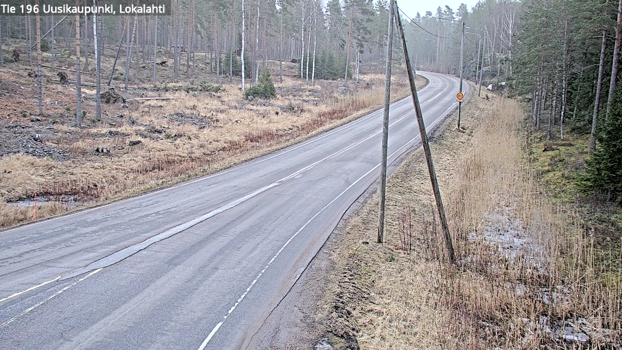 Kelikamerat Kuva Tie 196 Uusikaupunki, Lokalahti, Uusikaupunki, Varsinais-Suomi