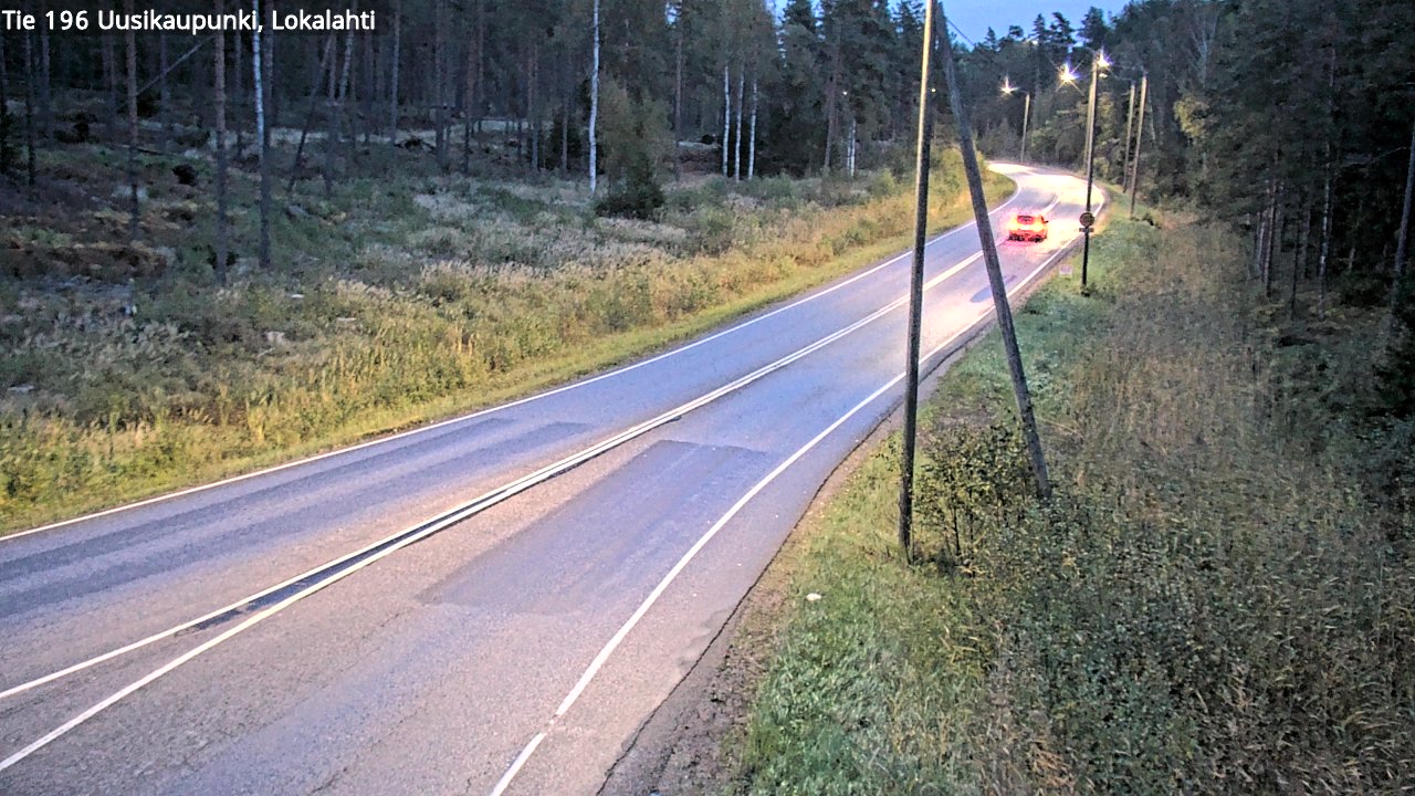 Kelikamerat Kuva Tie 196 Uusikaupunki, Lokalahti, Uusikaupunki, Varsinais-Suomi