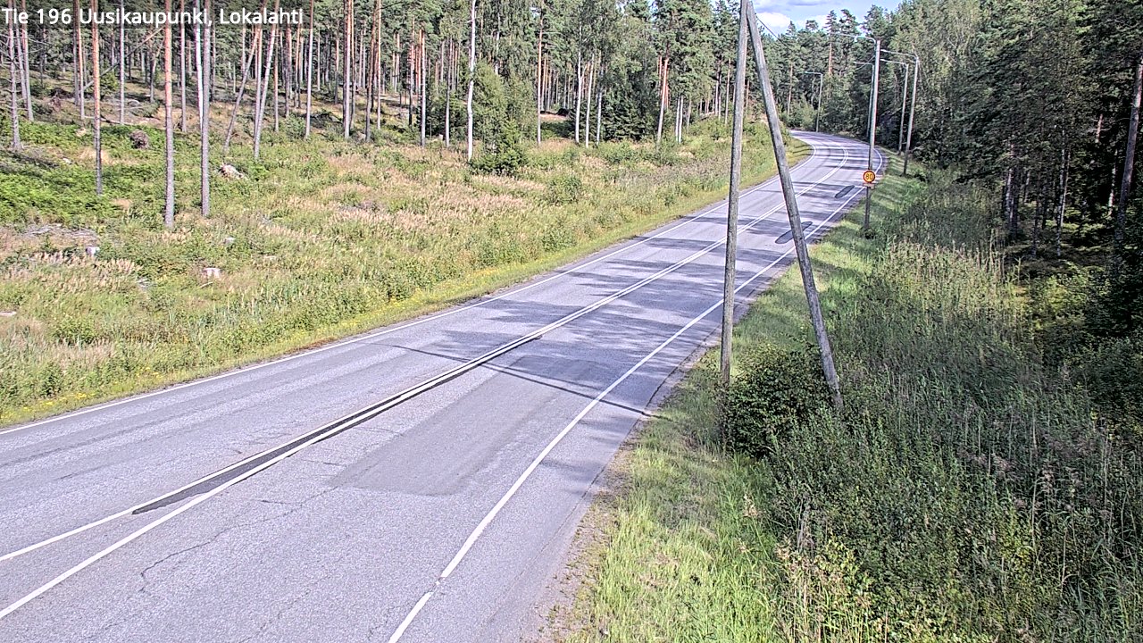 Kelikamerat Kuva Tie 196 Uusikaupunki, Lokalahti, Uusikaupunki, Varsinais-Suomi