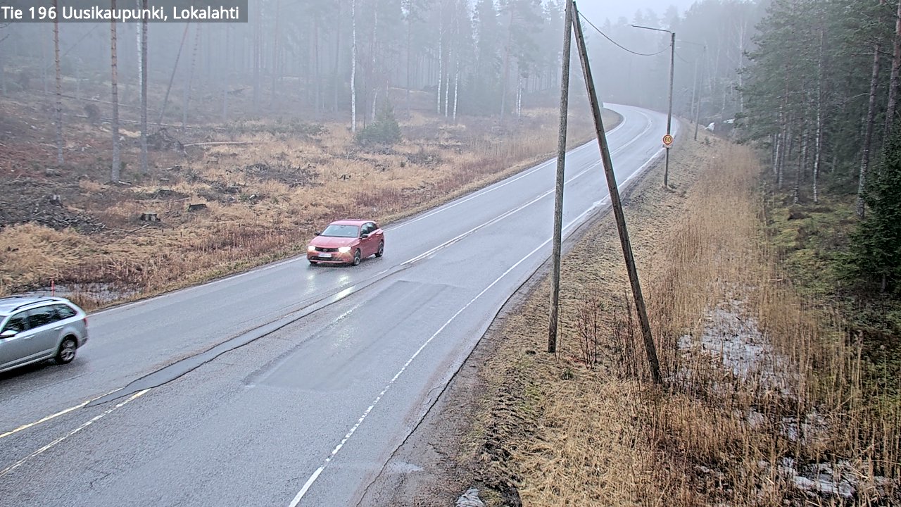 Kelikamerat Kuva Tie 196 Uusikaupunki, Lokalahti, Uusikaupunki, Varsinais-Suomi