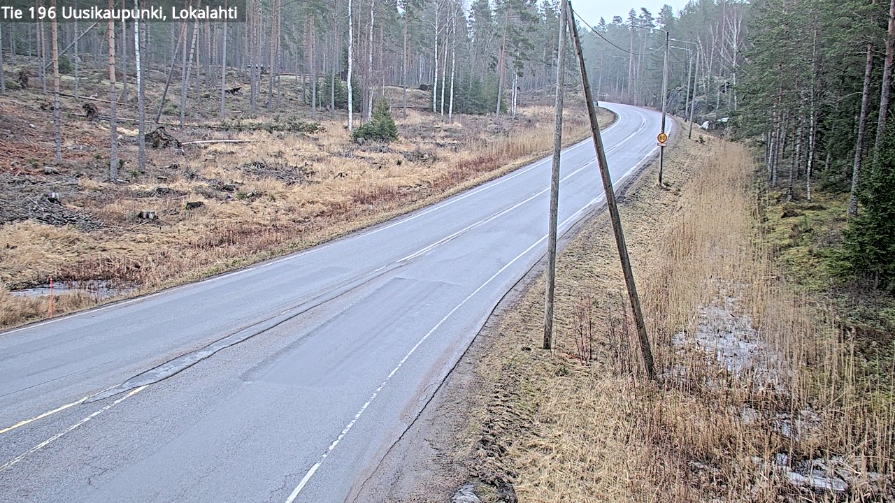 Kelikamerat Kuva Tie 196 Uusikaupunki, Lokalahti, Uusikaupunki, Varsinais-Suomi