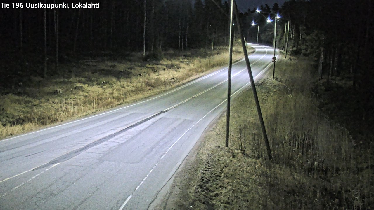 Kelikamerat Kuva Tie 196 Uusikaupunki, Lokalahti, Uusikaupunki, Varsinais-Suomi