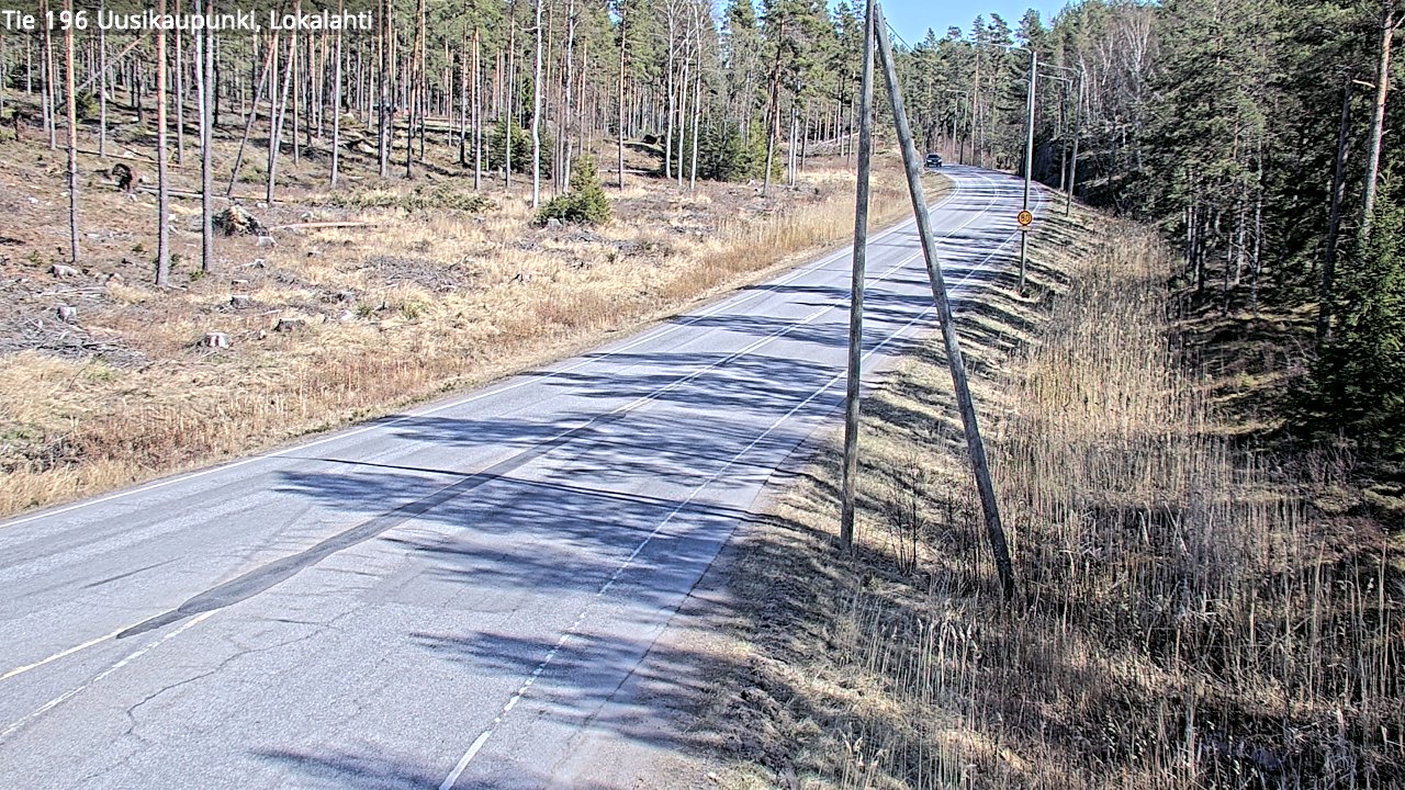 Kelikamerat Kuva Tie 196 Uusikaupunki, Lokalahti, Uusikaupunki, Varsinais-Suomi