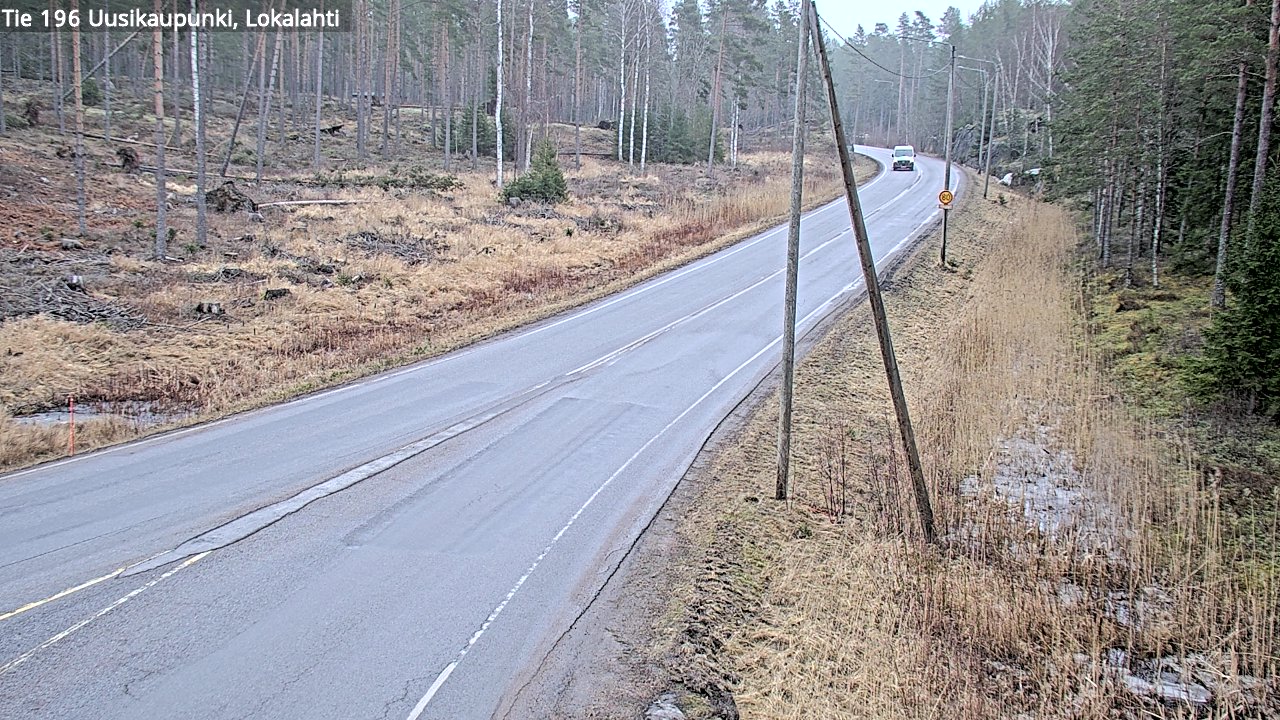 Kelikamerat Kuva Tie 196 Uusikaupunki, Lokalahti, Uusikaupunki, Varsinais-Suomi