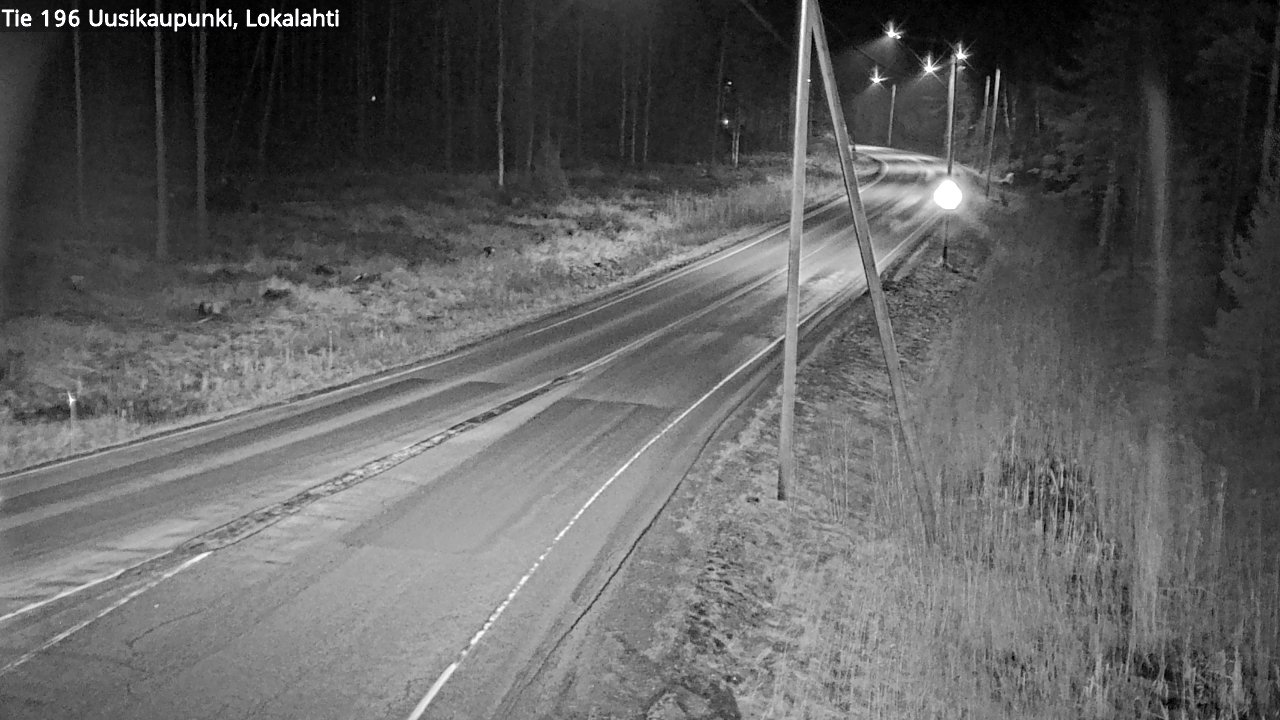 Kelikamerat Kuva Tie 196 Uusikaupunki, Lokalahti, Uusikaupunki, Varsinais-Suomi