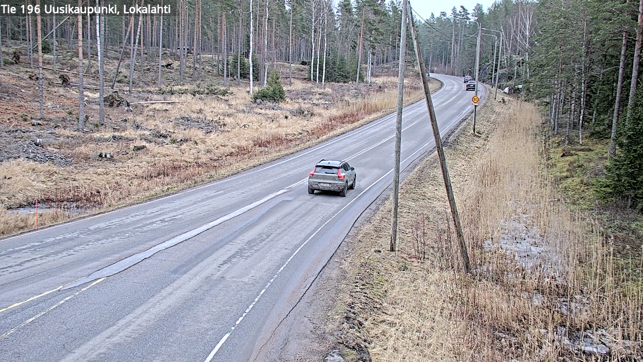 Kelikamerat Kuva Tie 196 Uusikaupunki, Lokalahti, Uusikaupunki, Varsinais-Suomi