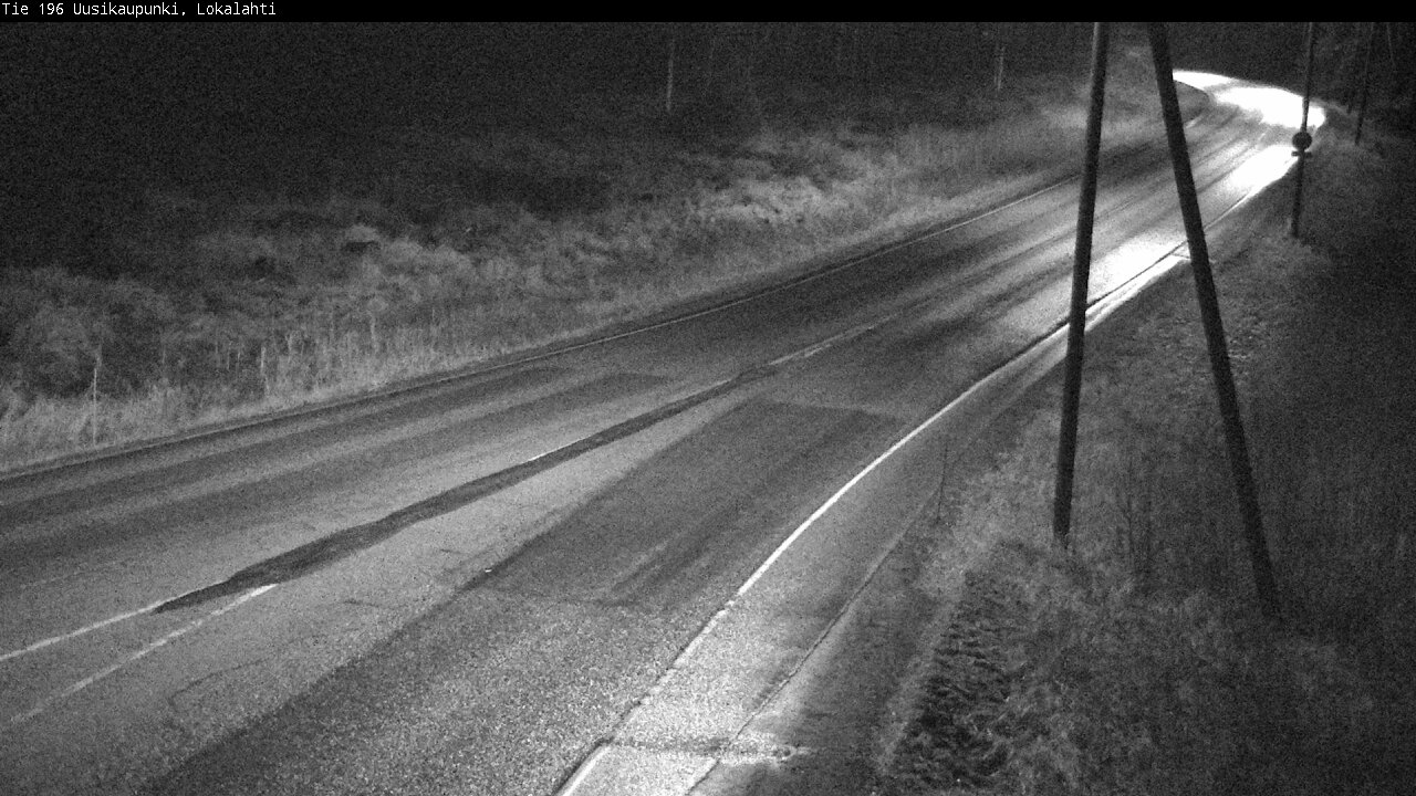 Weather Camera Image Road 196 Uusikaupunki, Lokalahti, Uusikaupunki, Varsinais-Suomi