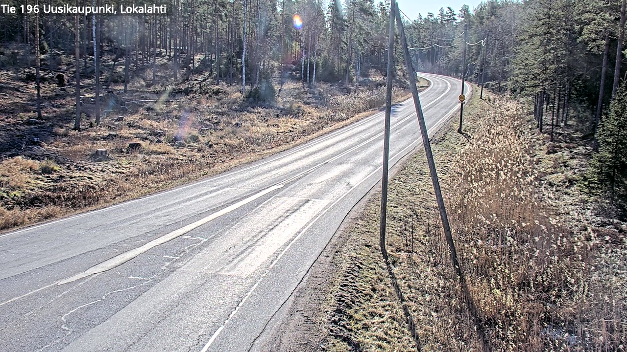 Kelikamerat Kuva Tie 196 Uusikaupunki, Lokalahti, Uusikaupunki, Varsinais-Suomi