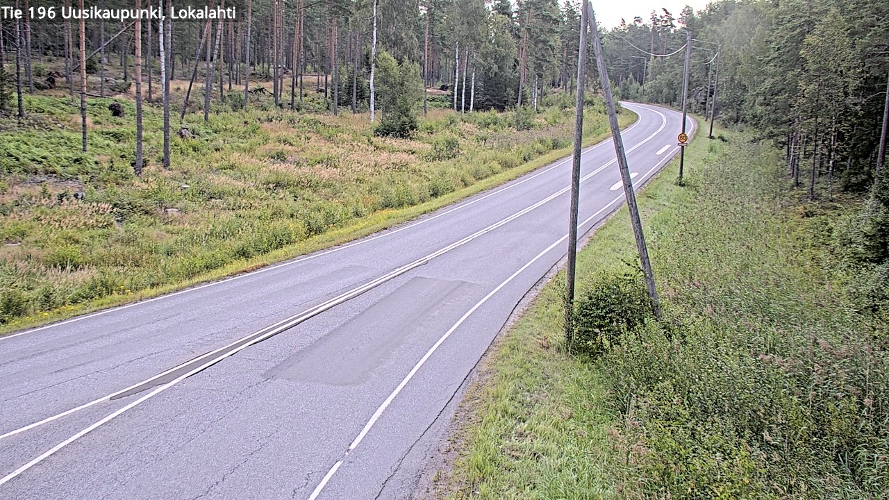 Kelikamerat Kuva Tie 196 Uusikaupunki, Lokalahti, Uusikaupunki, Varsinais-Suomi