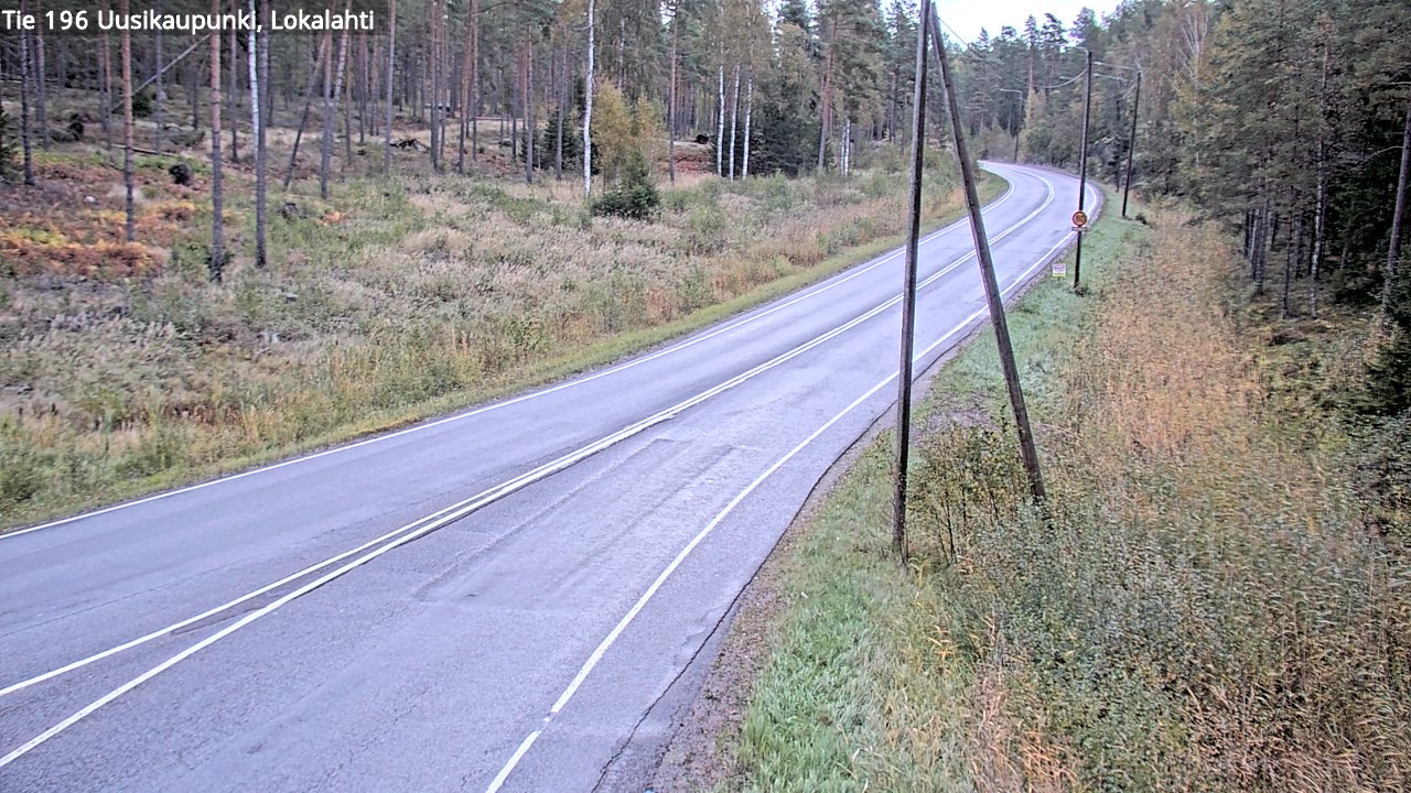 Kelikamerat Kuva Tie 196 Uusikaupunki, Lokalahti, Uusikaupunki, Varsinais-Suomi