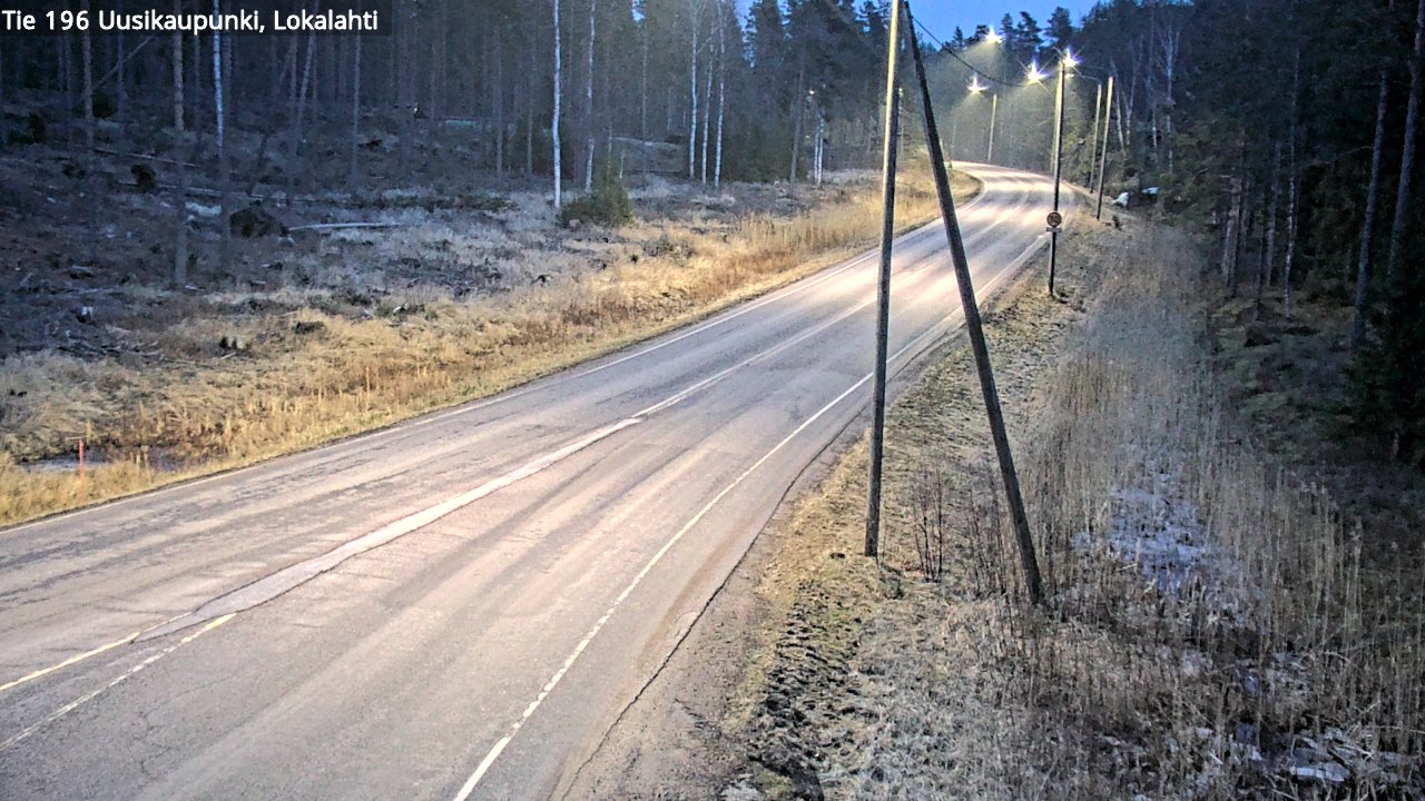 Kelikamerat Kuva Tie 196 Uusikaupunki, Lokalahti, Uusikaupunki, Varsinais-Suomi
