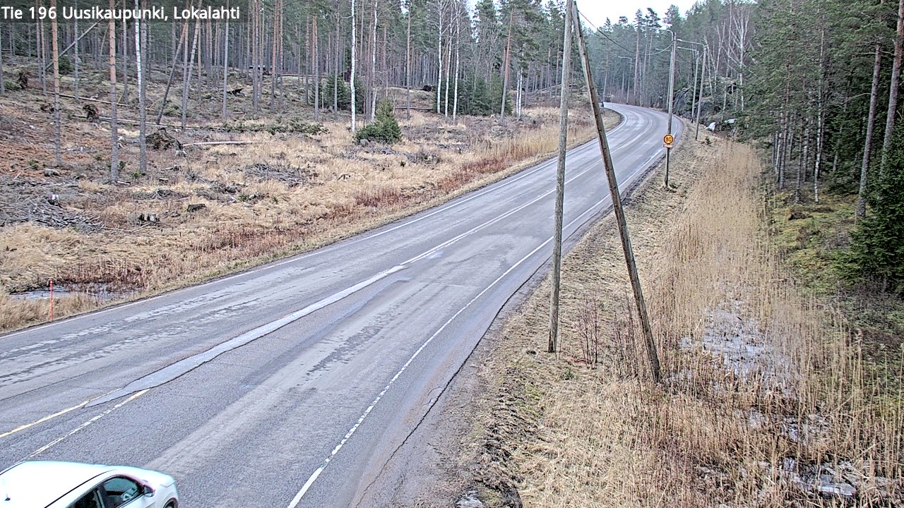 Kelikamerat Kuva Tie 196 Uusikaupunki, Lokalahti, Uusikaupunki, Varsinais-Suomi