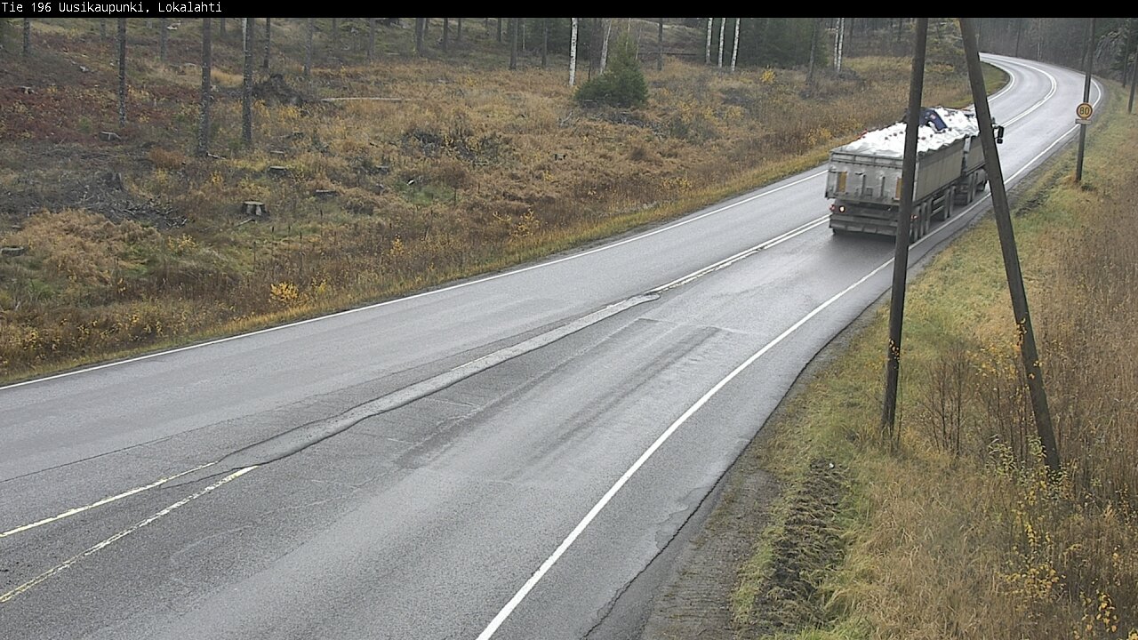 Kelikamerat Kuva Tie 196 Uusikaupunki, Lokalahti, Uusikaupunki, Varsinais-Suomi