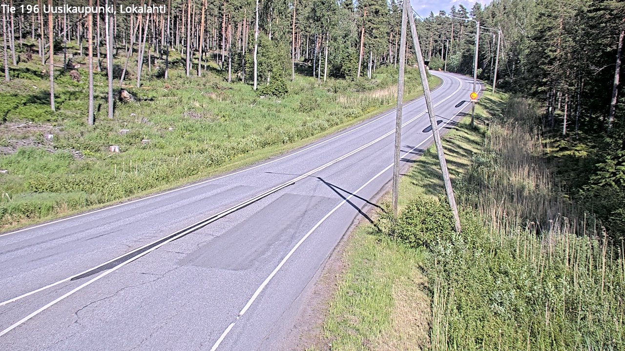 Kelikamerat Kuva Tie 196 Uusikaupunki, Lokalahti, Uusikaupunki, Varsinais-Suomi