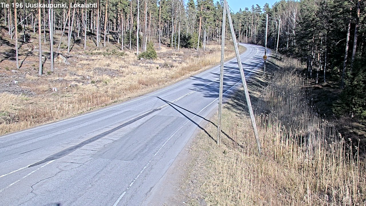 Kelikamerat Kuva Tie 196 Uusikaupunki, Lokalahti, Uusikaupunki, Varsinais-Suomi